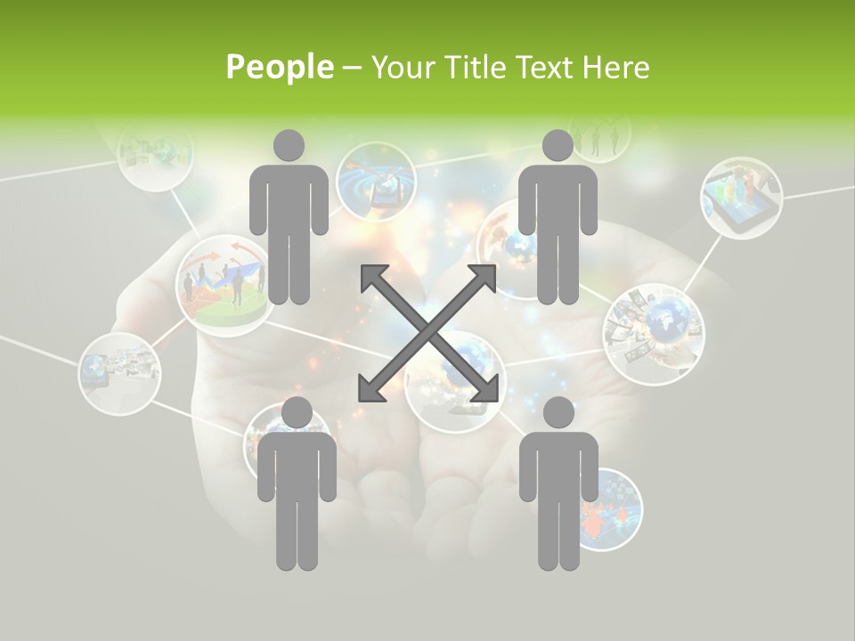 Start Business Touch PowerPoint Template