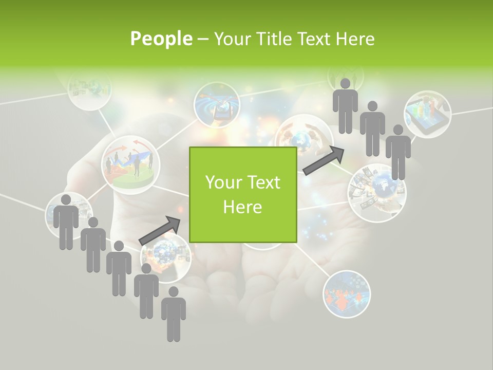 Start Business Touch PowerPoint Template