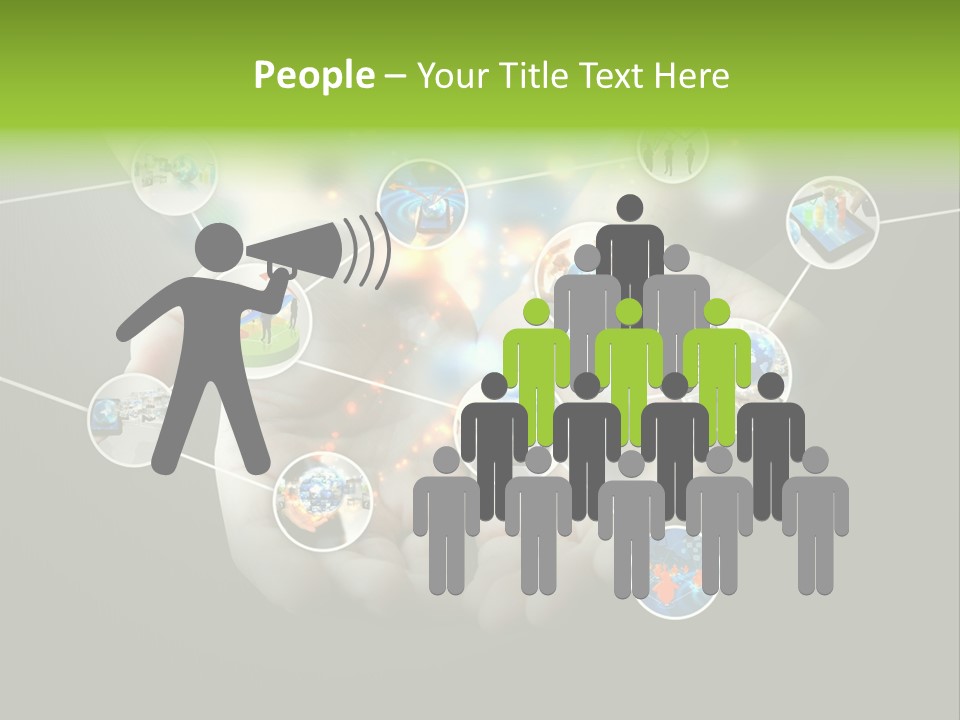 Start Business Touch PowerPoint Template