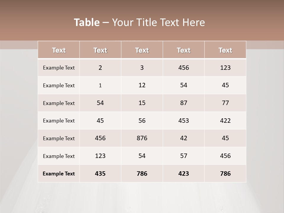 Purity Style Skin PowerPoint Template