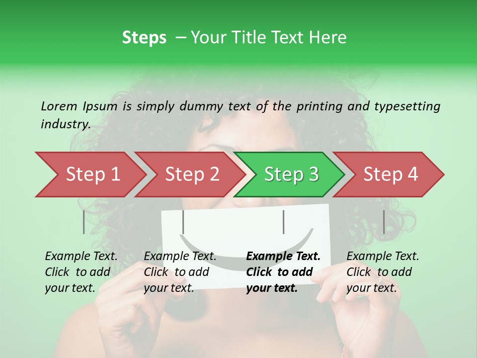 Adult Showing One PowerPoint Template
