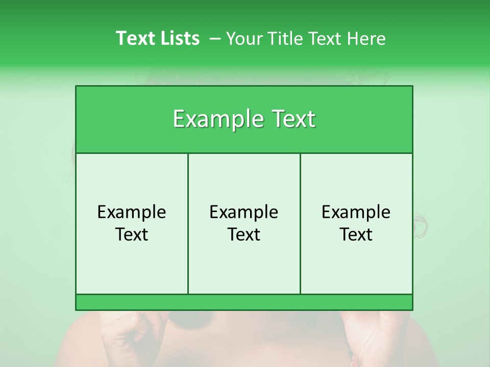 Adult Showing One PowerPoint Template