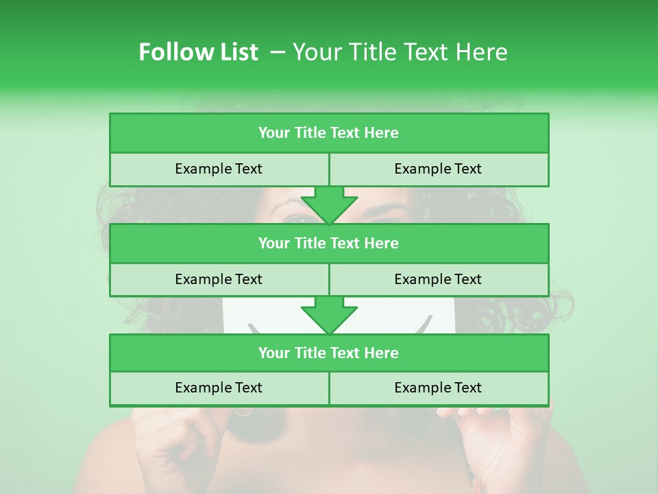 Adult Showing One PowerPoint Template