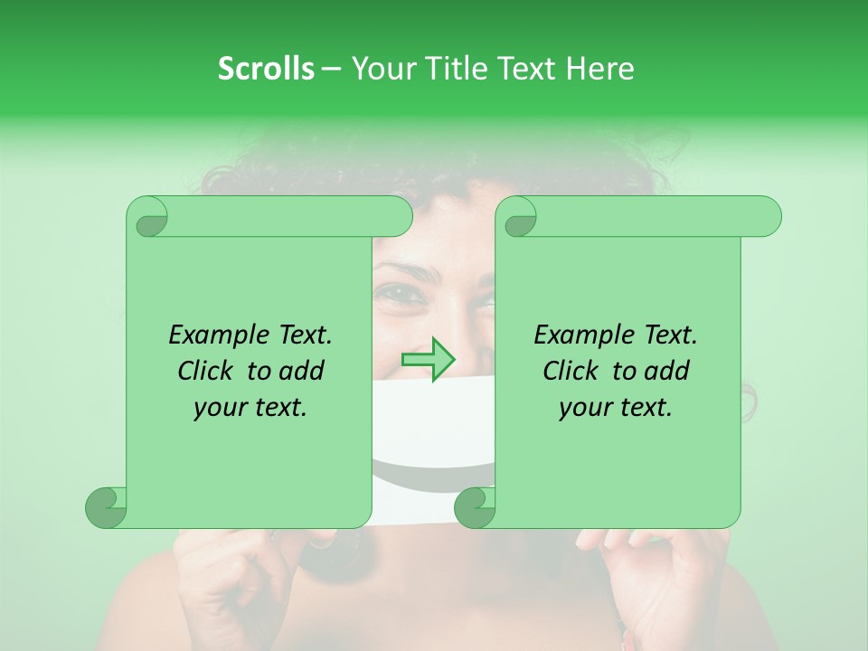 Adult Showing One PowerPoint Template