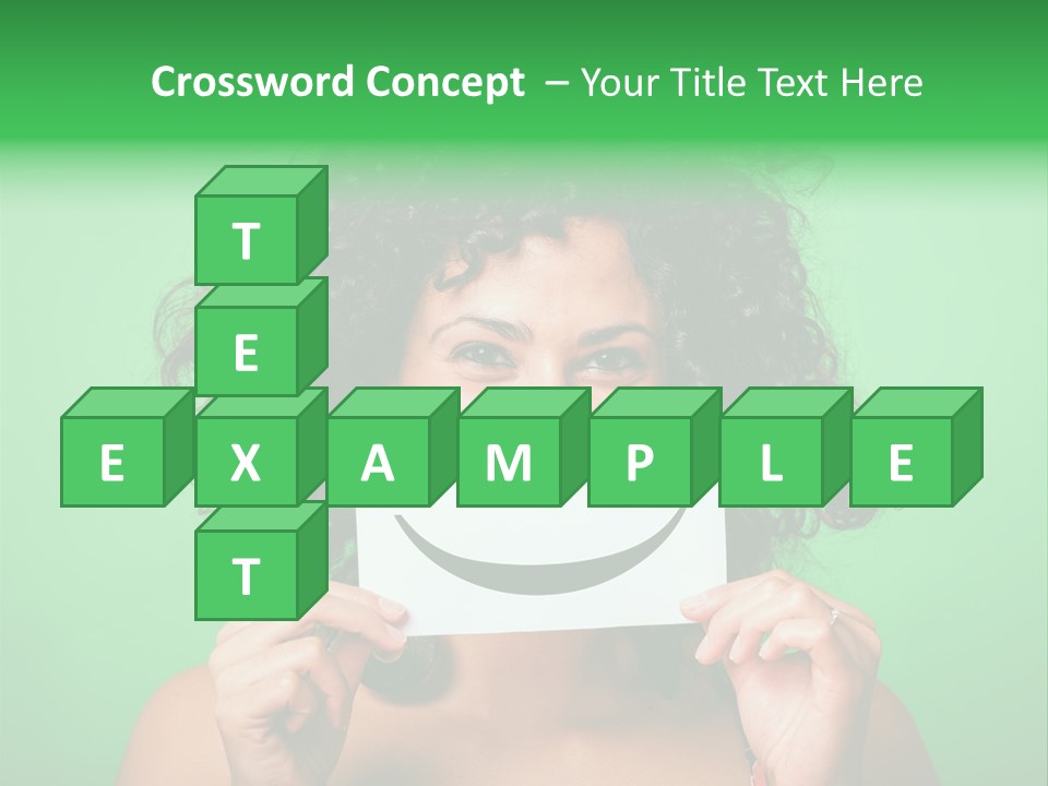 Adult Showing One PowerPoint Template