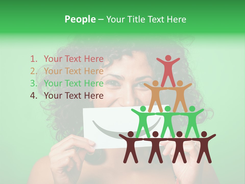 Adult Showing One PowerPoint Template