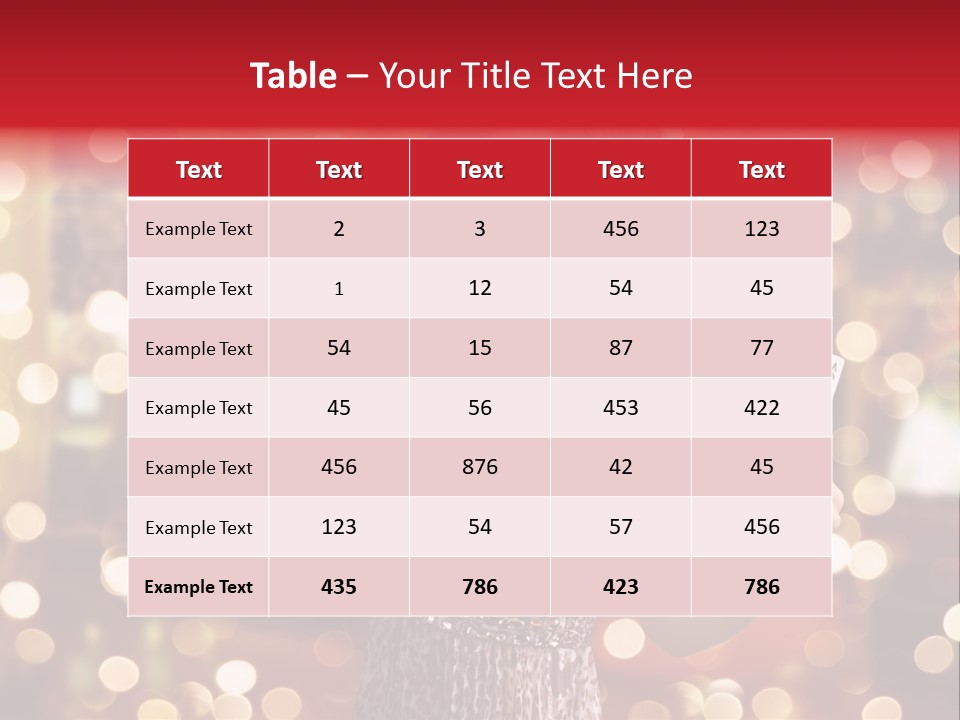 Royal Red Lady PowerPoint Template