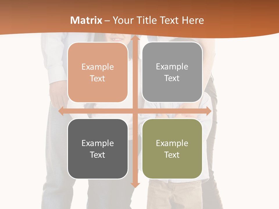 Casual Content Person PowerPoint Template