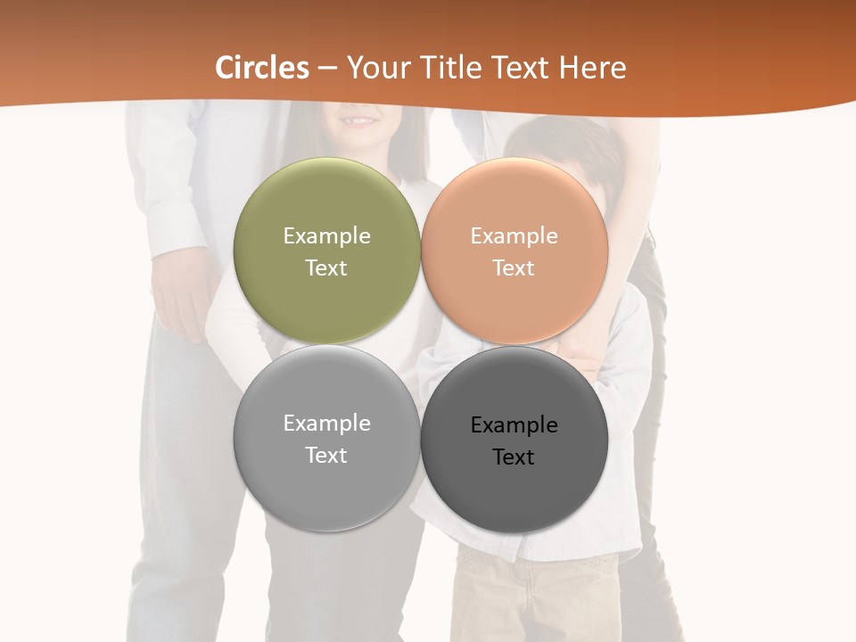 Casual Content Person PowerPoint Template