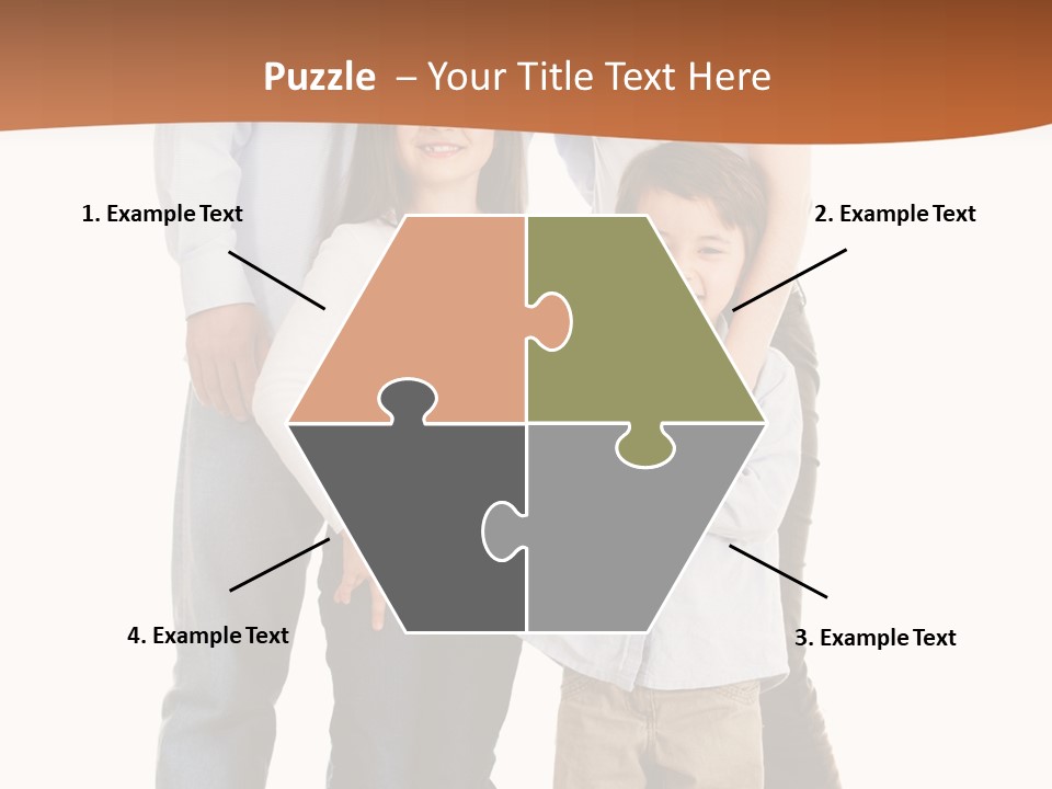Casual Content Person PowerPoint Template