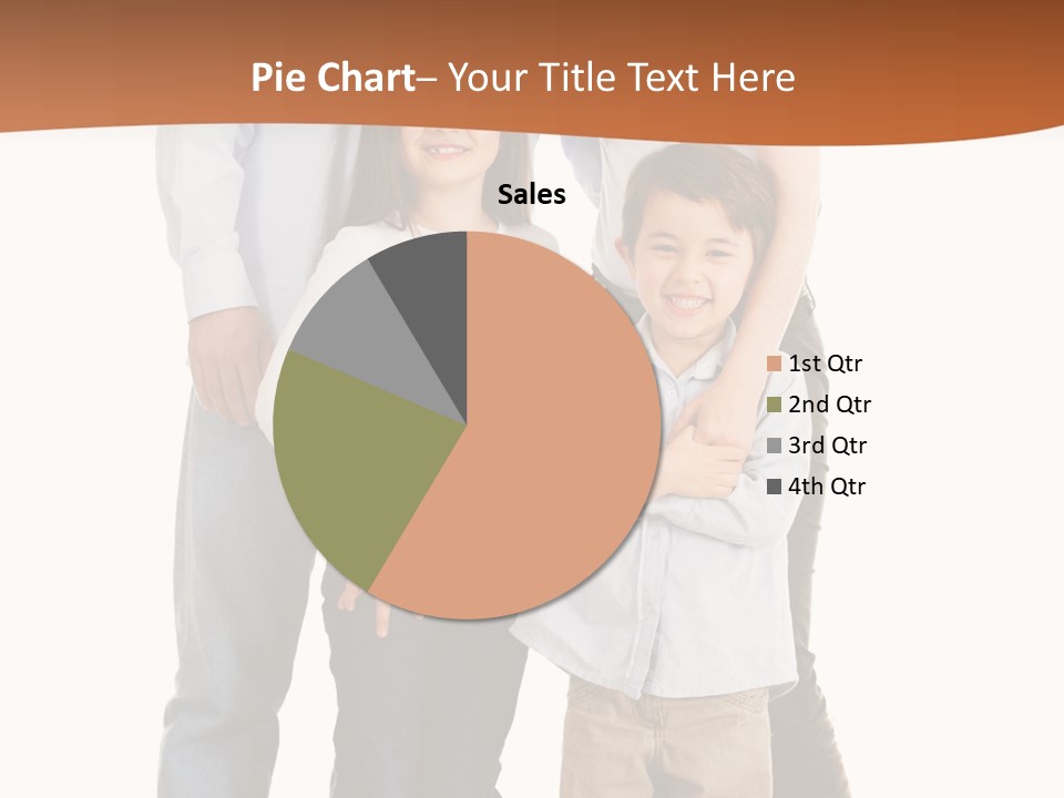 Casual Content Person PowerPoint Template