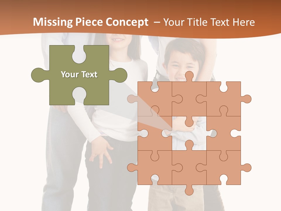 Casual Content Person PowerPoint Template