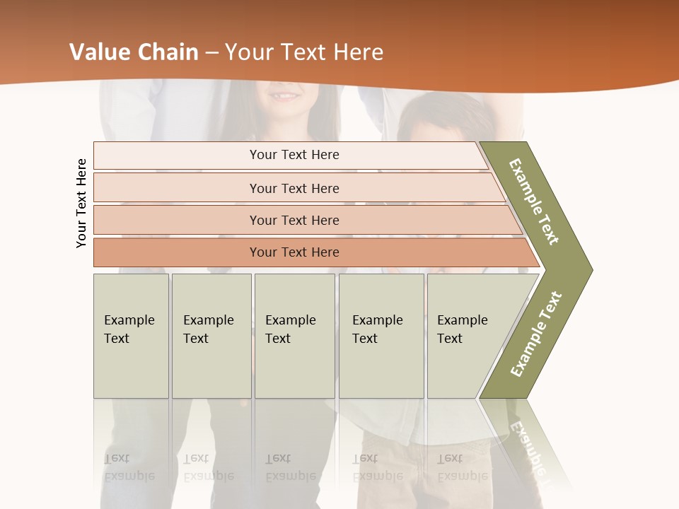 Casual Content Person PowerPoint Template