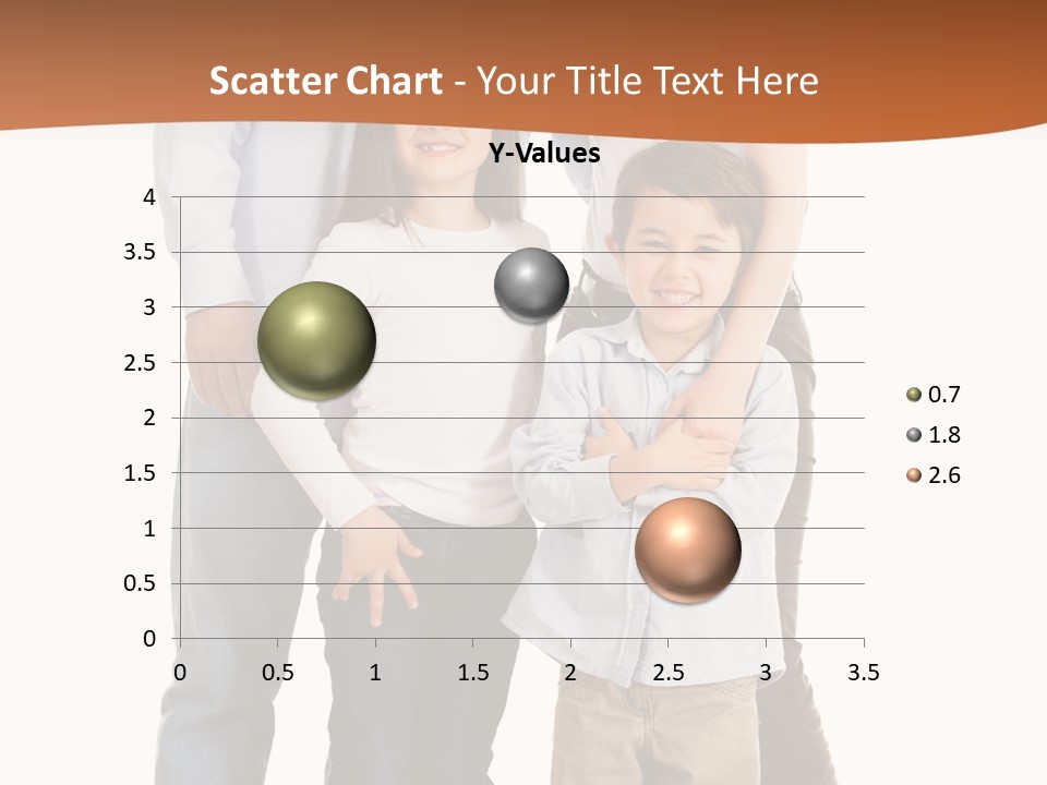 Casual Content Person PowerPoint Template