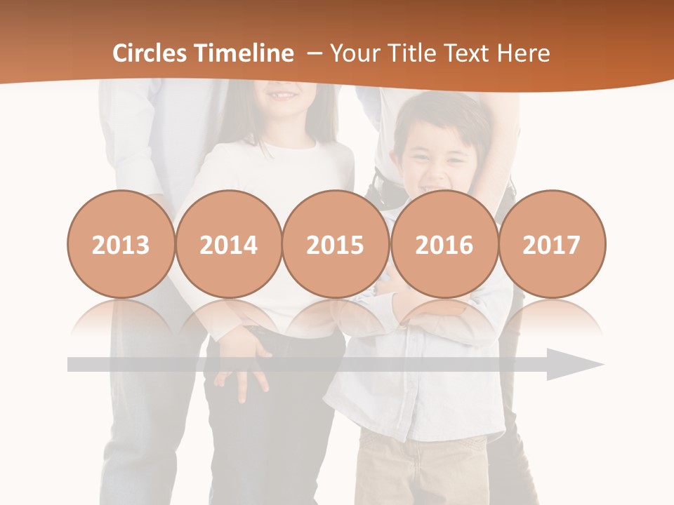 Casual Content Person PowerPoint Template