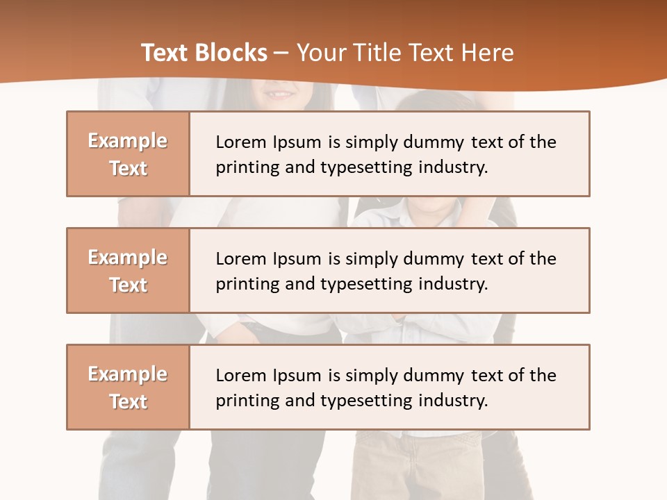 Casual Content Person PowerPoint Template