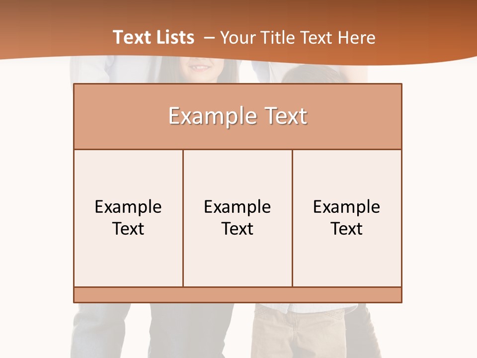 Casual Content Person PowerPoint Template
