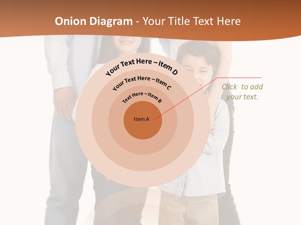 Casual Content Person PowerPoint Template