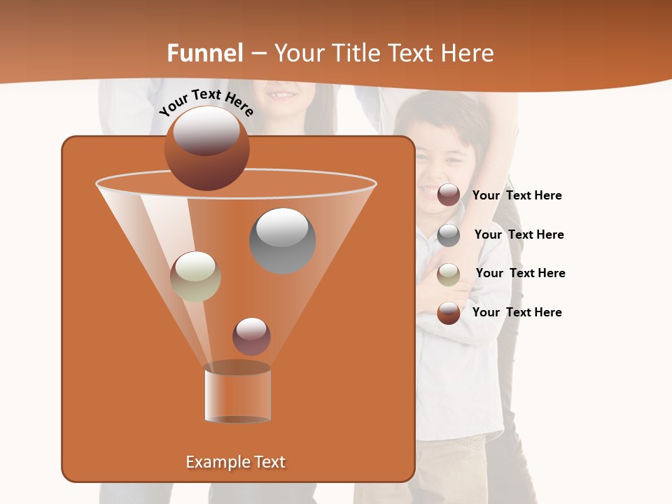 Casual Content Person PowerPoint Template