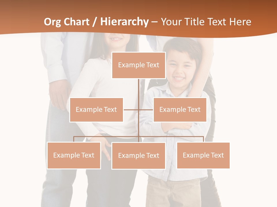 Casual Content Person PowerPoint Template