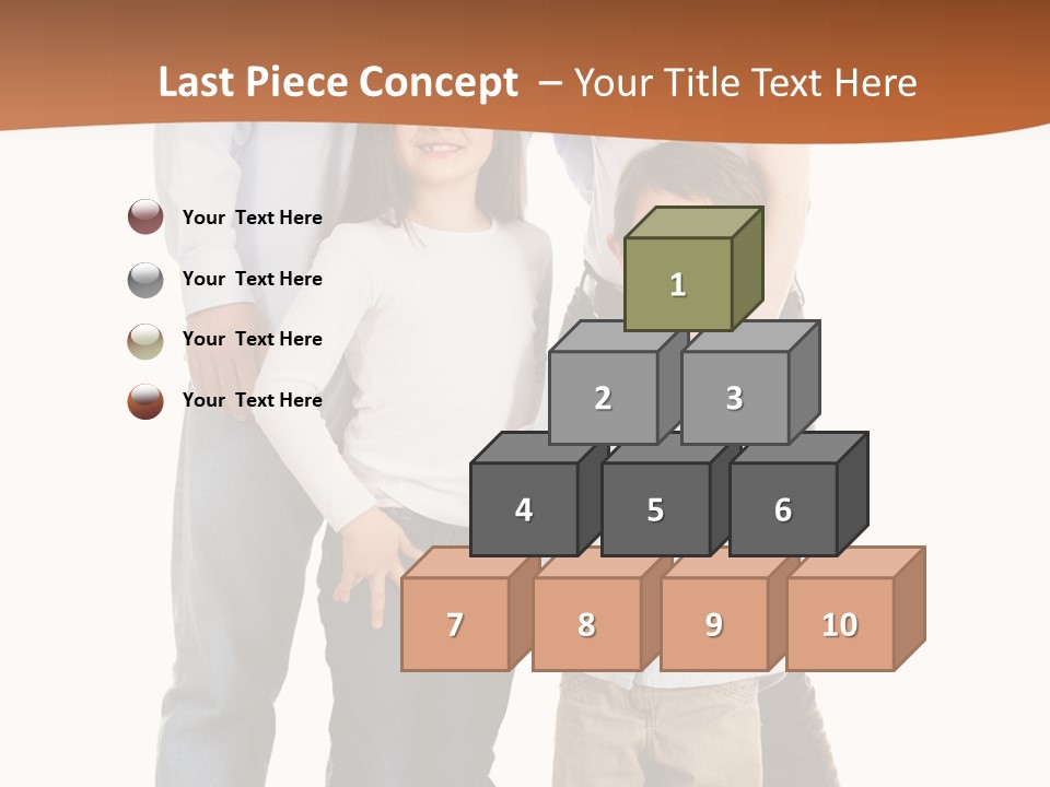 Casual Content Person PowerPoint Template
