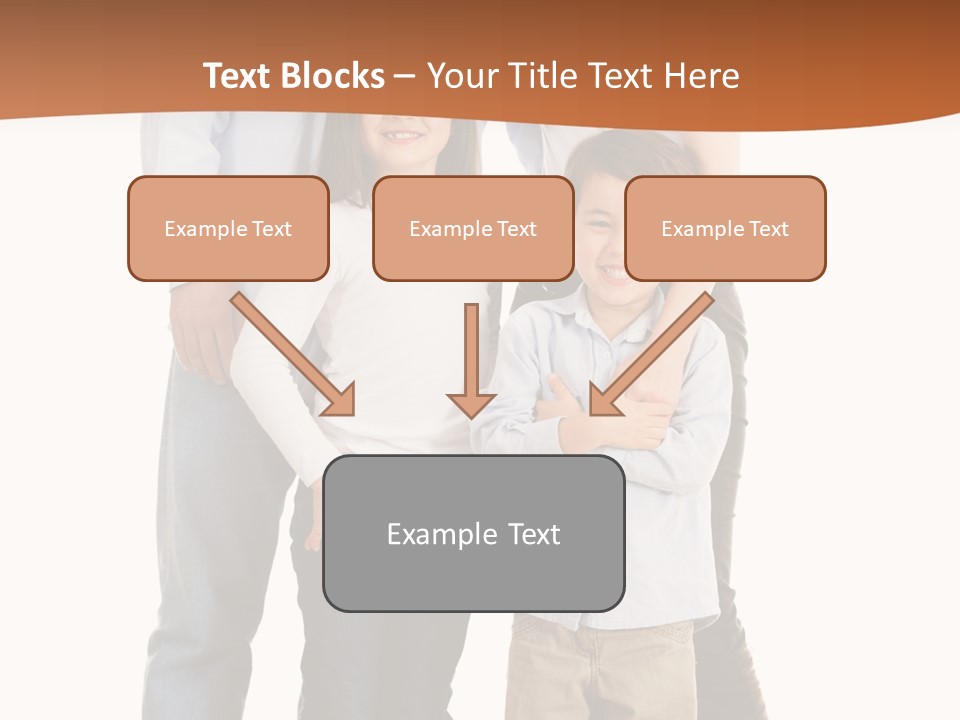 Casual Content Person PowerPoint Template