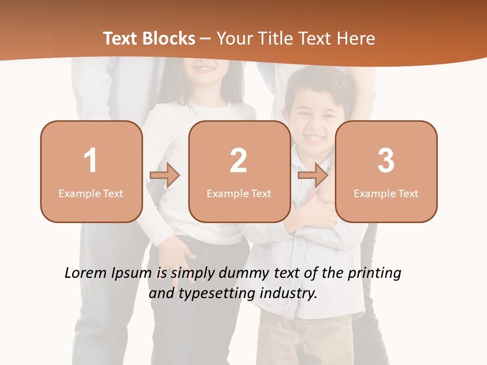 Casual Content Person PowerPoint Template