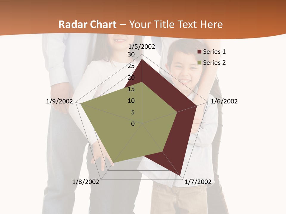 Casual Content Person PowerPoint Template