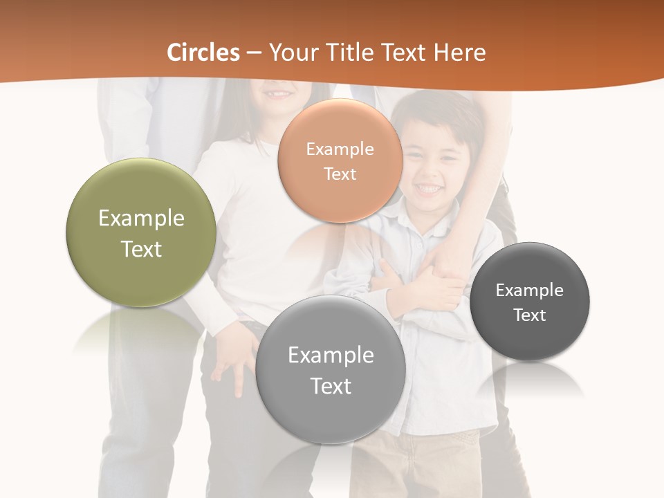 Casual Content Person PowerPoint Template