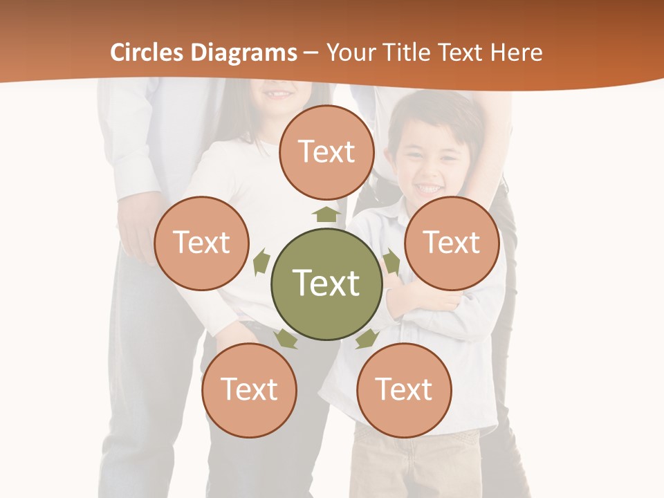 Casual Content Person PowerPoint Template