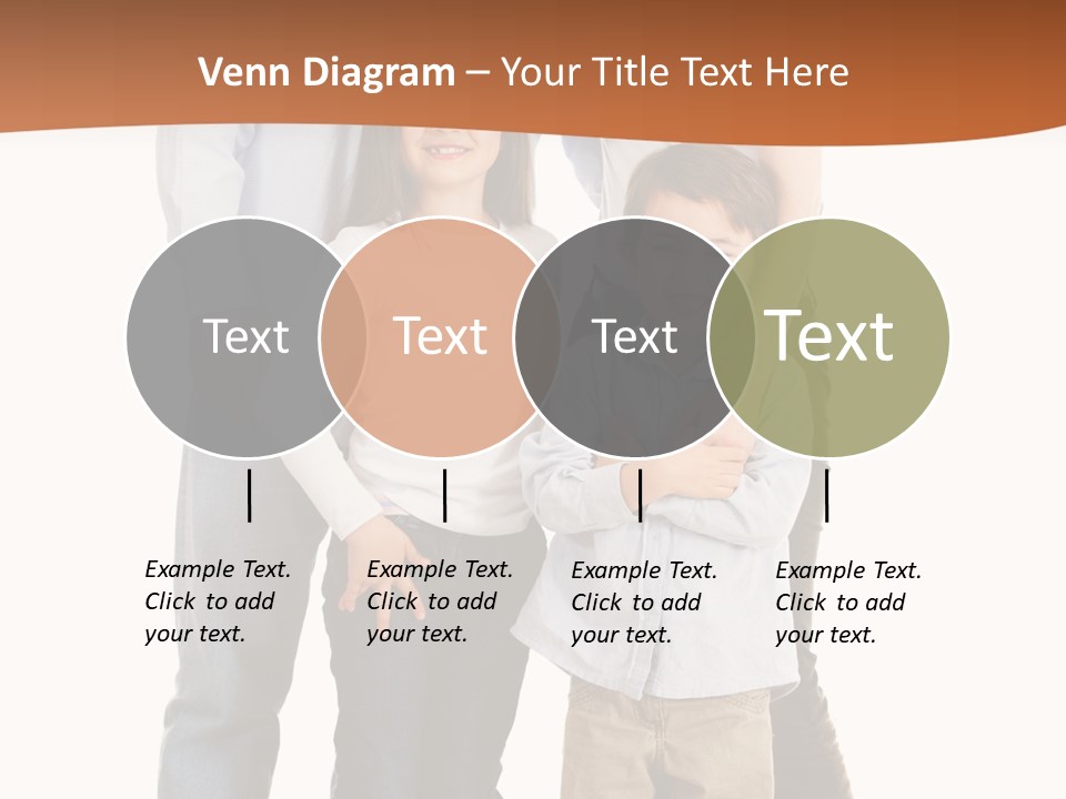 Casual Content Person PowerPoint Template