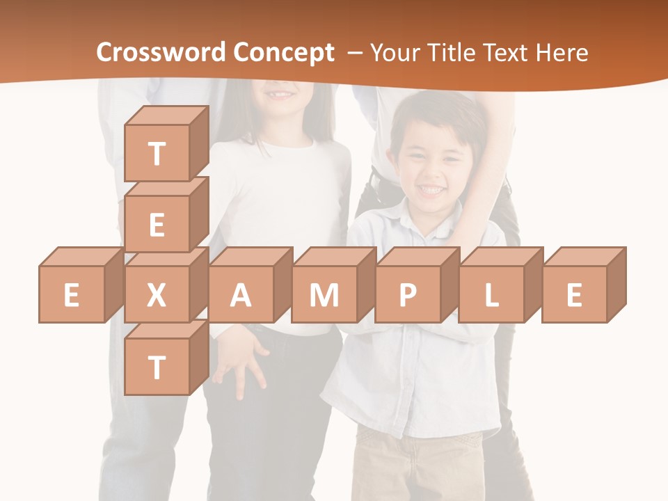 Casual Content Person PowerPoint Template