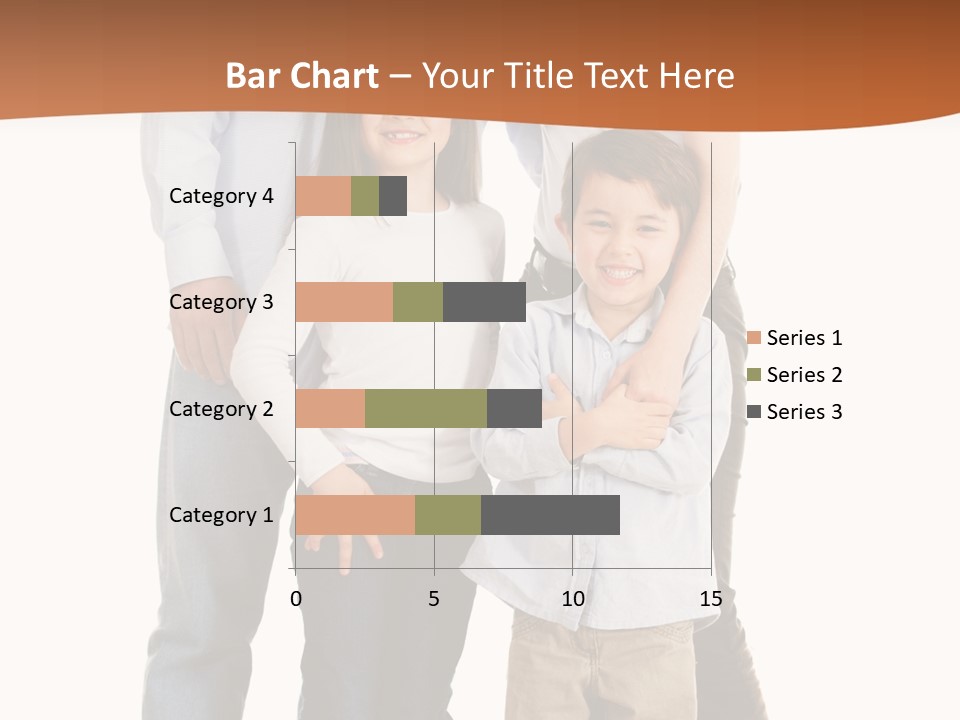 Casual Content Person PowerPoint Template