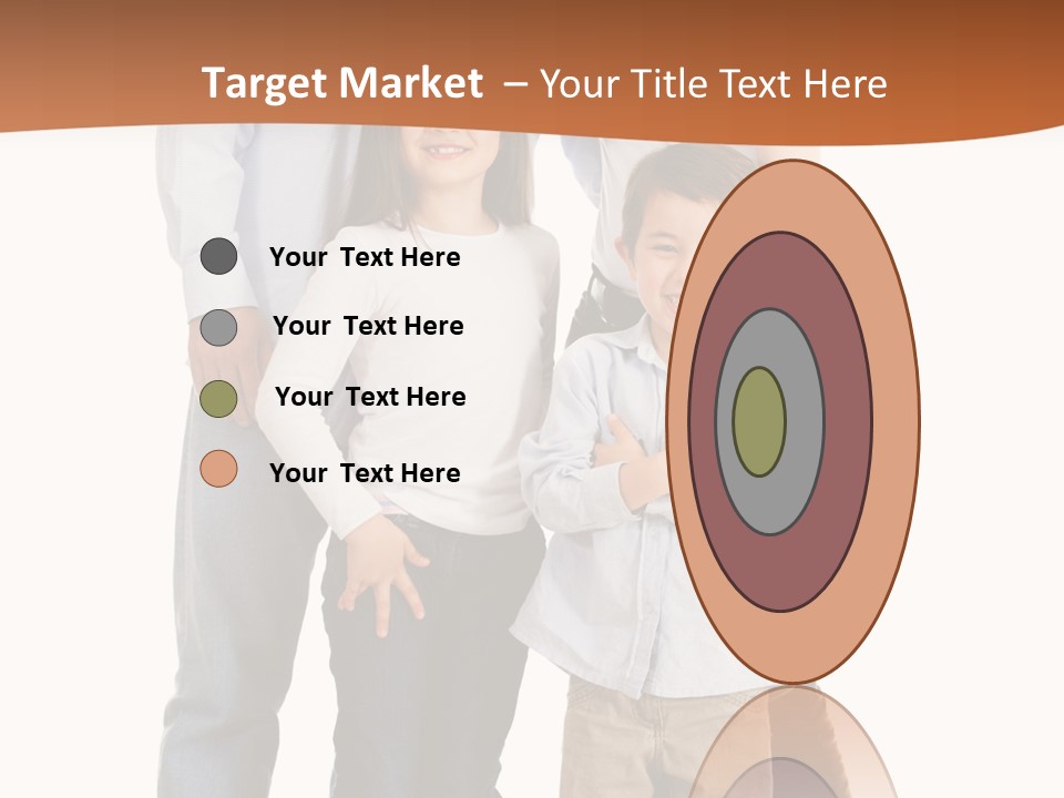Casual Content Person PowerPoint Template