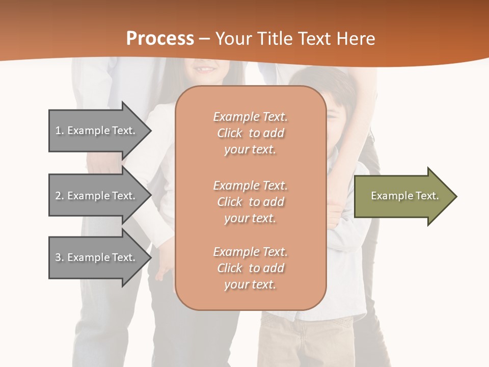 Casual Content Person PowerPoint Template