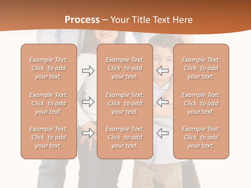 Casual Content Person PowerPoint Template