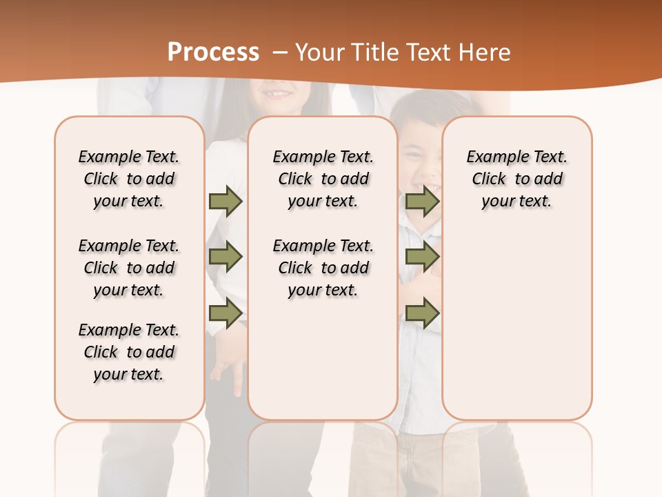 Casual Content Person PowerPoint Template