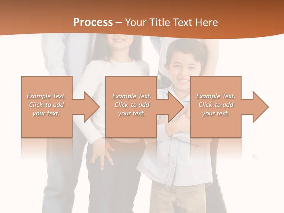 Casual Content Person PowerPoint Template