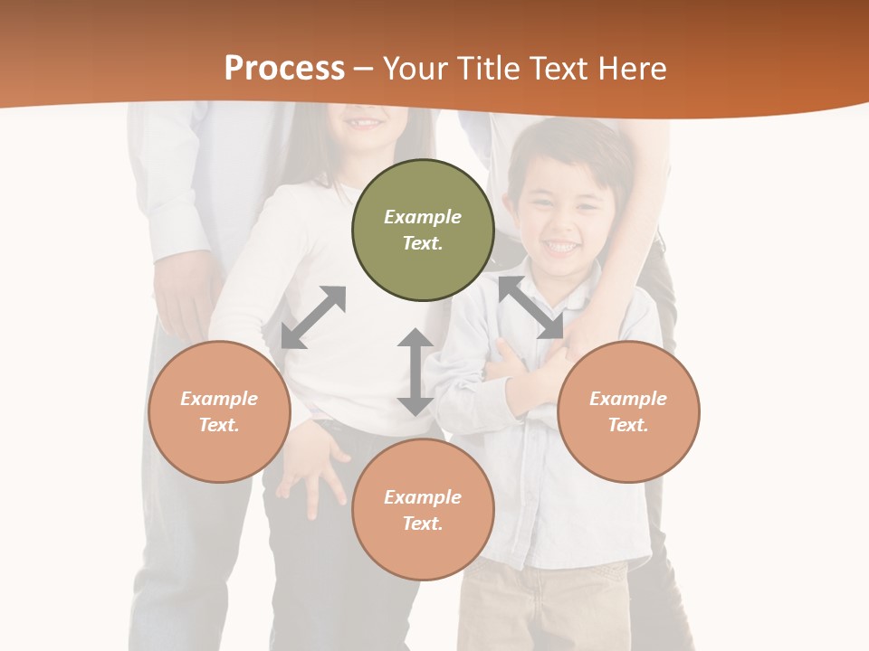 Casual Content Person PowerPoint Template