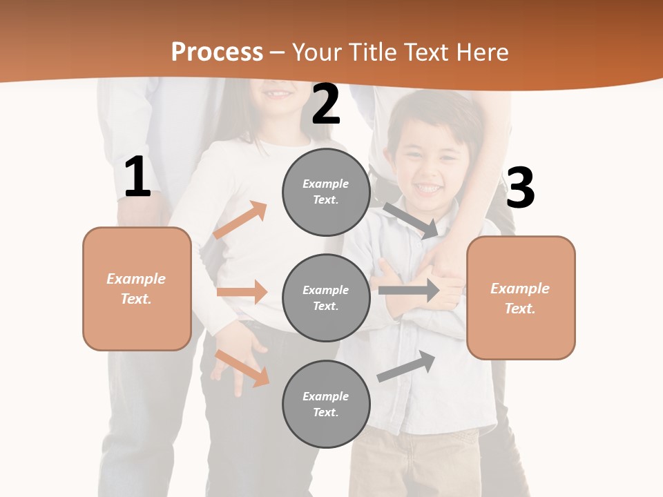 Casual Content Person PowerPoint Template