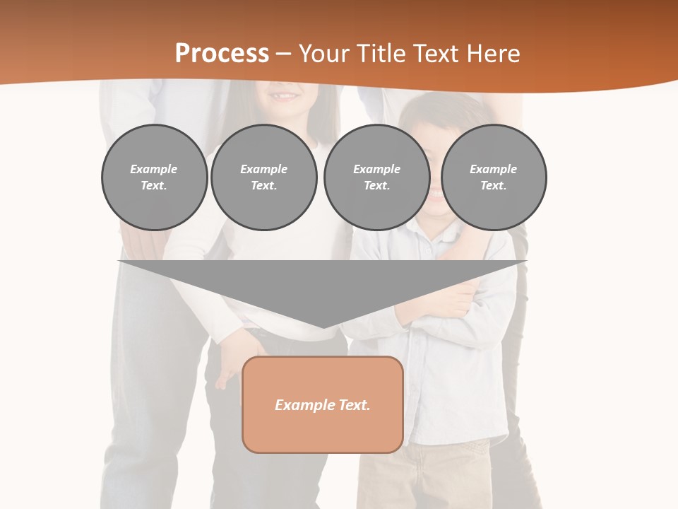 Casual Content Person PowerPoint Template