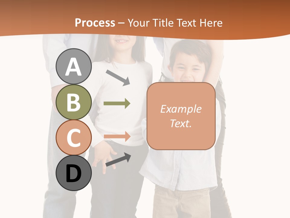 Casual Content Person PowerPoint Template