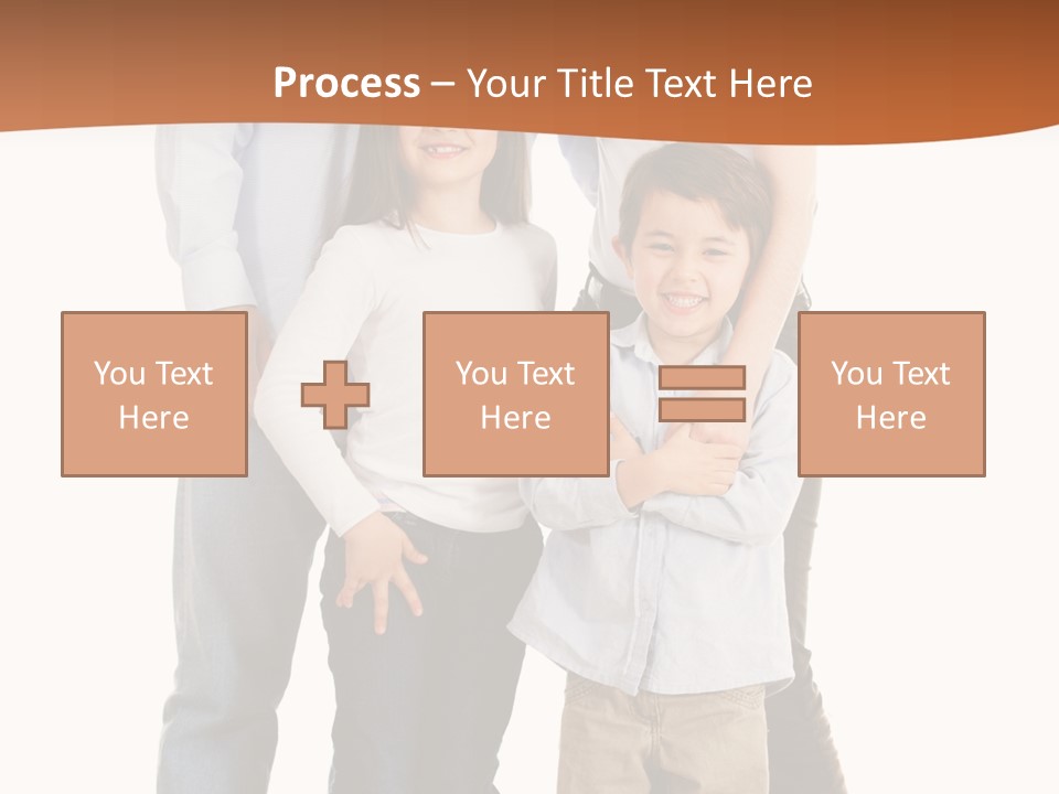 Casual Content Person PowerPoint Template