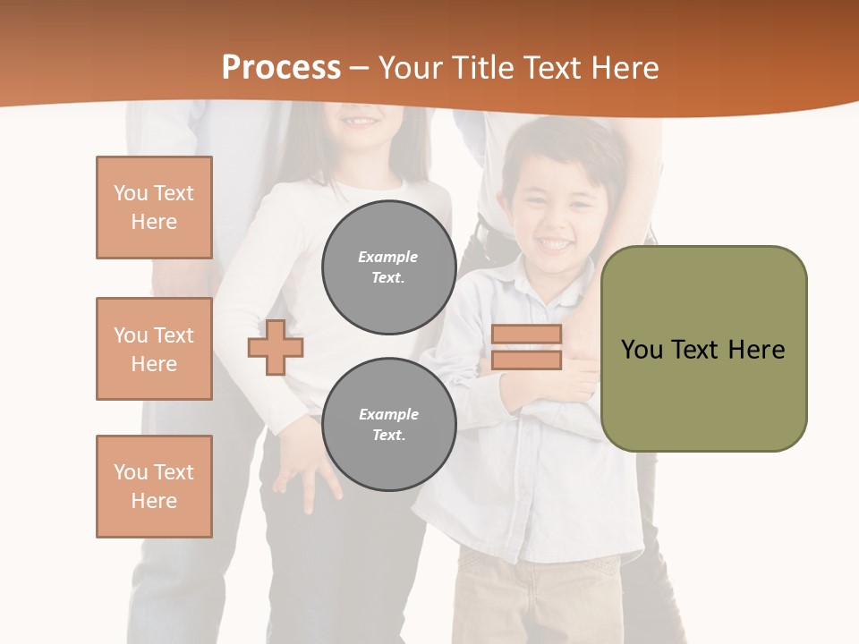 Casual Content Person PowerPoint Template