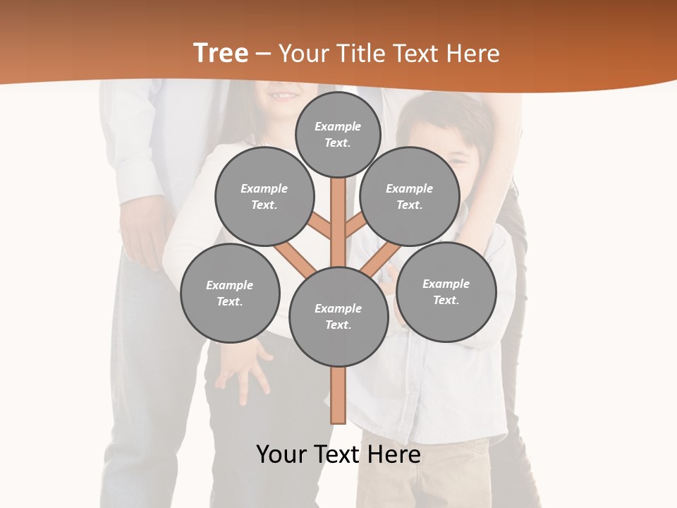 Casual Content Person PowerPoint Template