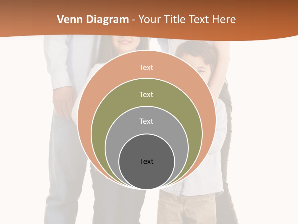 Casual Content Person PowerPoint Template