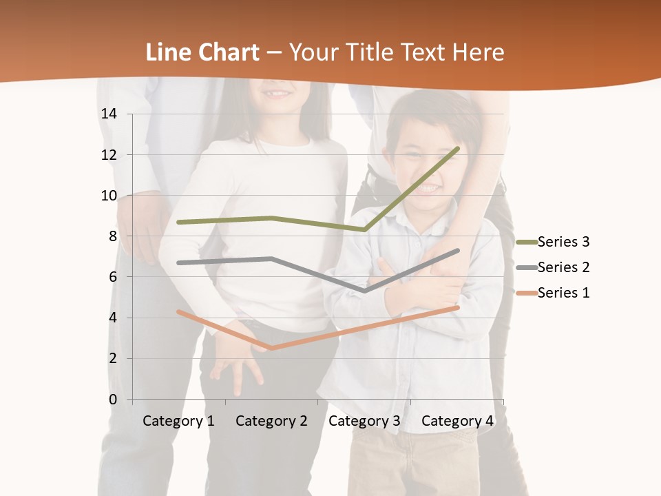 Casual Content Person PowerPoint Template