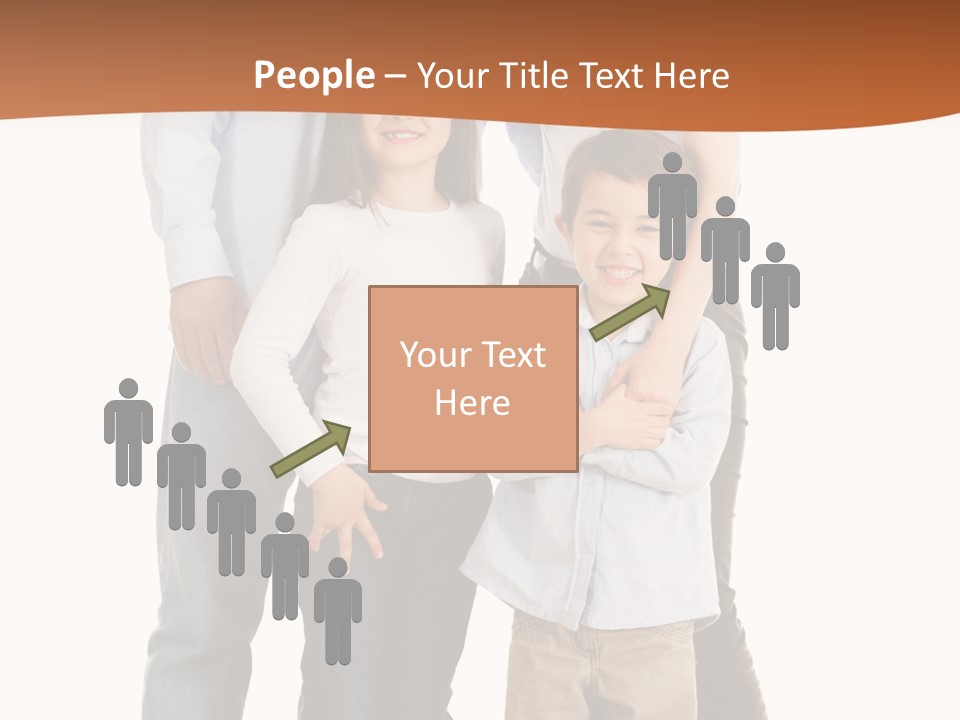 Casual Content Person PowerPoint Template