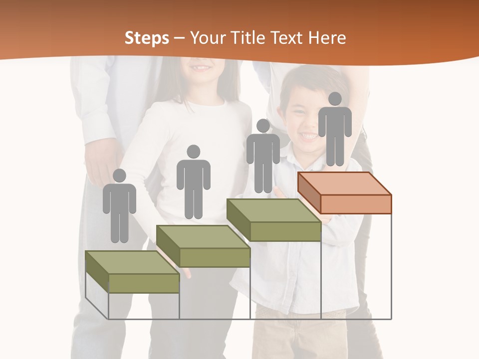 Casual Content Person PowerPoint Template