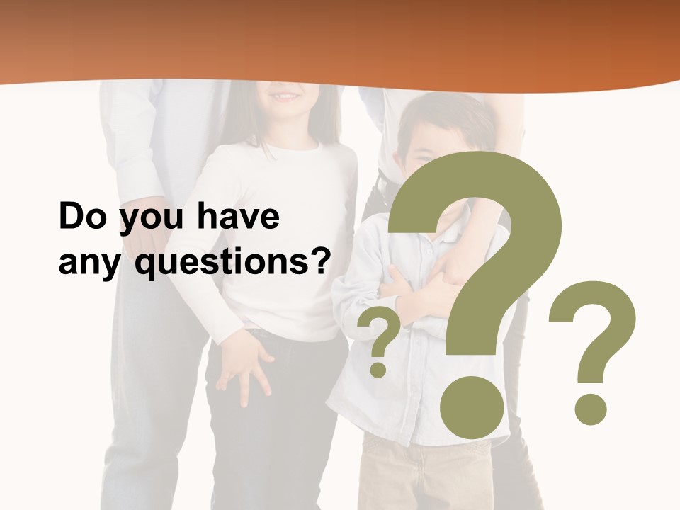 Casual Content Person PowerPoint Template